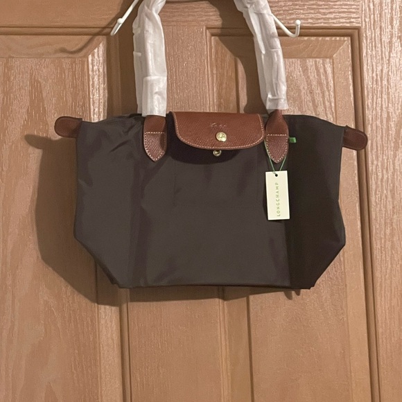 Longchamp Handbags - Longchamp Tote in Brown with Brown Trim